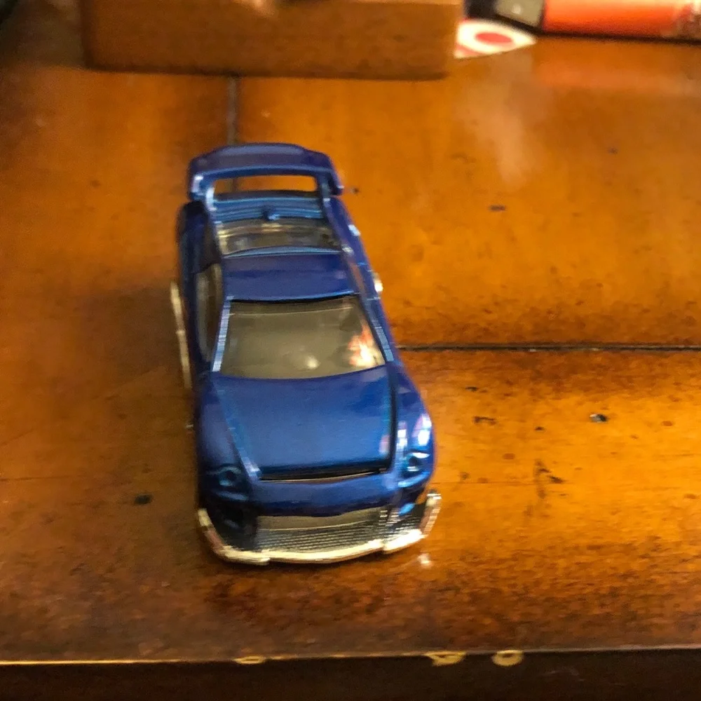 Blue Kids Toy Car - Die-Cast Racing Vehicle